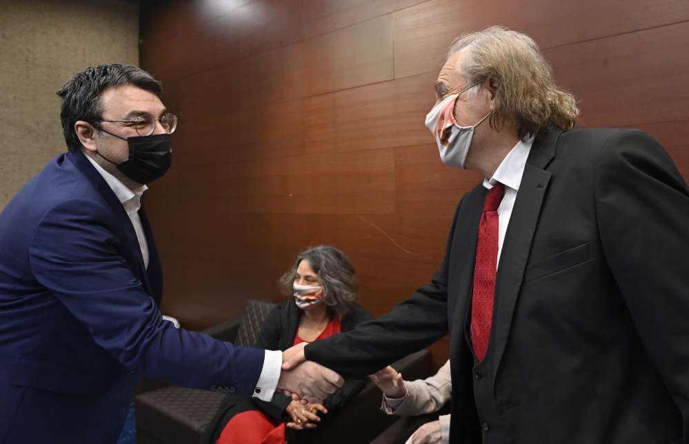 Jugoslav Pantelić i Rade Šerbedžija