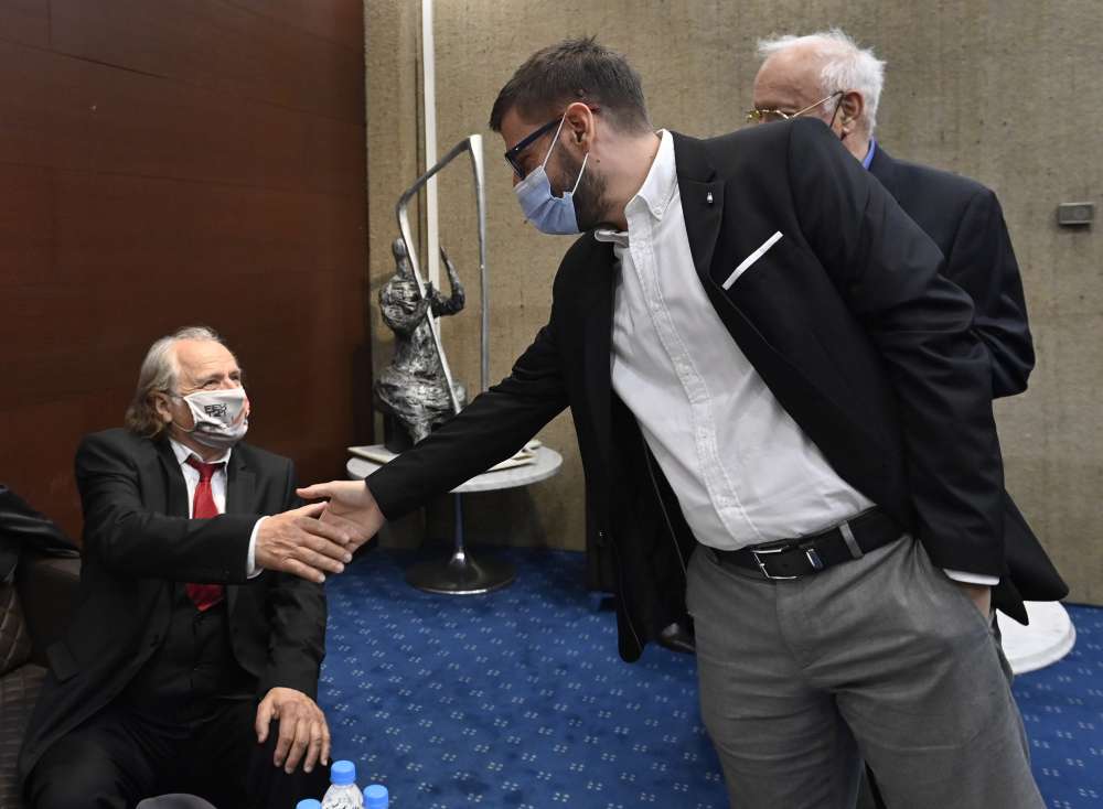 Rade Šerbedžija i Ivan Karl